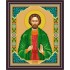 Рисунок - схема на ткани -  Икона "Иоанн Сочавский"