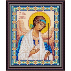 Рисунок - схема на ткани -  Икона "Ангел-Хранитель"