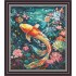 Рисунок - схема на ткани - "Морская жизнь"