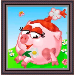 Рисунок - схема на ткани - "Нюша"