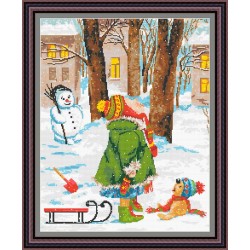 Рисунок - схема на ткани - "Вкус детства"