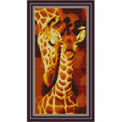 Рисунок - схема на ткани - "Нежность"