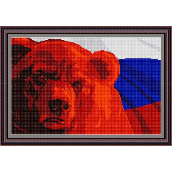 Рисунок - схема на ткани - "Родина" Рисунок - схема на ткани - "Родина"