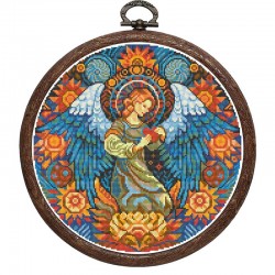 Рисунок - схема на ткани - "Ангел"