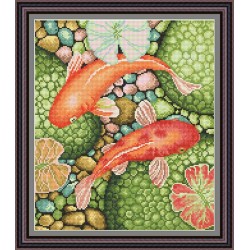 Рисунок - схема на ткани - "Гармония"